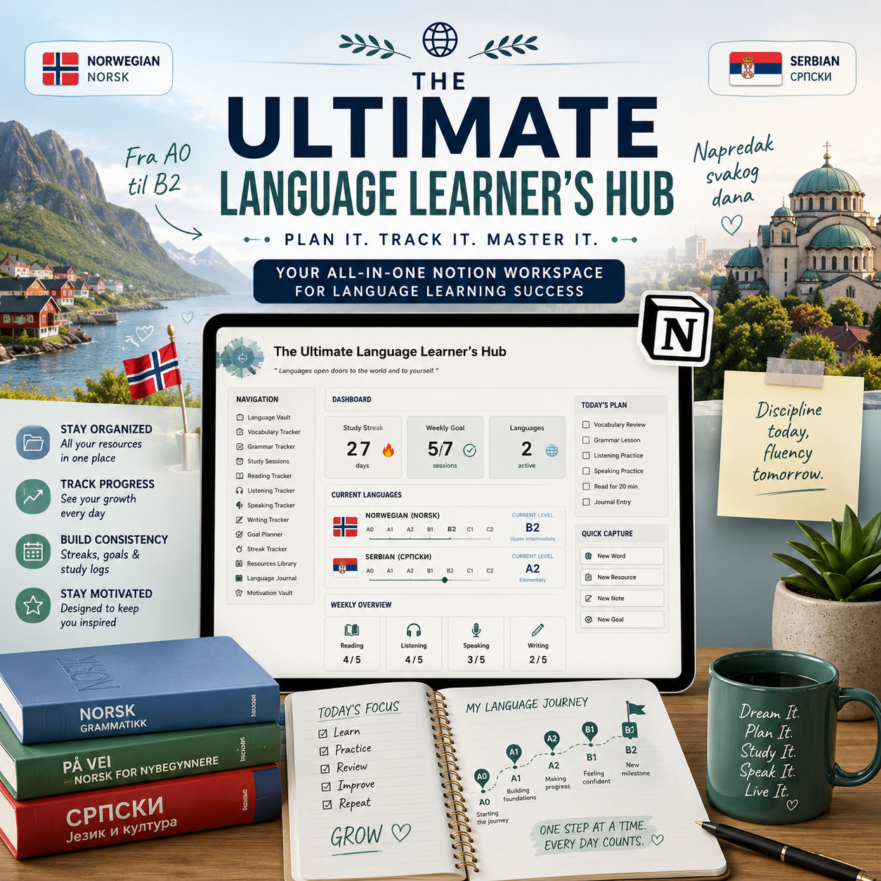 ULTIMATE language learner’s notion